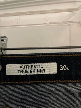 Authentic True Skinny Women’s Dark Blue Jeans - 30L